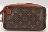 Auth Louis Vuitton Monogram Pochette Sport PM Clutch Bag Old Model Junk 8693I