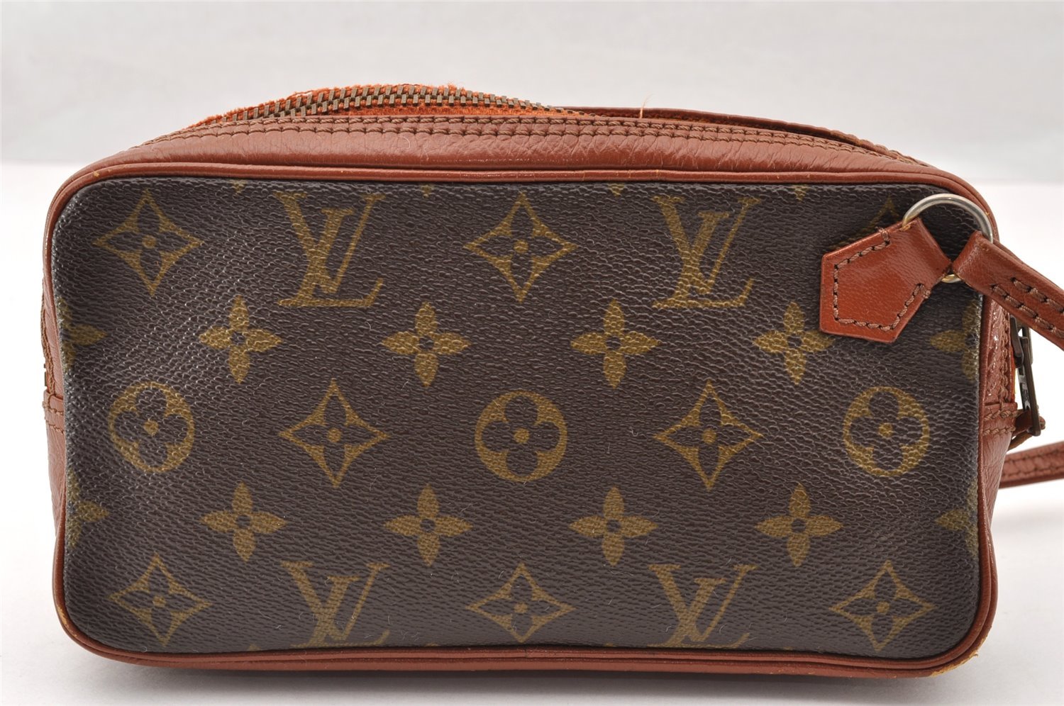 Auth Louis Vuitton Monogram Pochette Sport PM Clutch Bag Old Model Junk 8693I