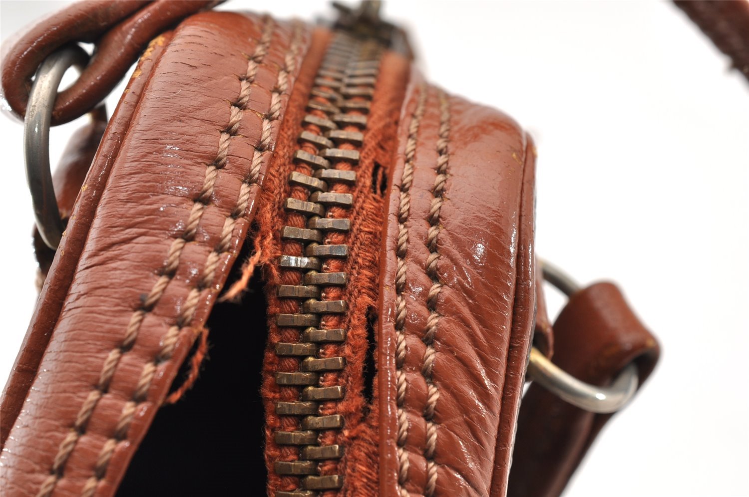 Auth Louis Vuitton Monogram Pochette Sport PM Clutch Bag Old Model Junk 8693I