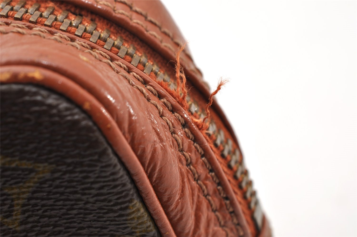 Auth Louis Vuitton Monogram Pochette Sport PM Clutch Bag Old Model Junk 8693I