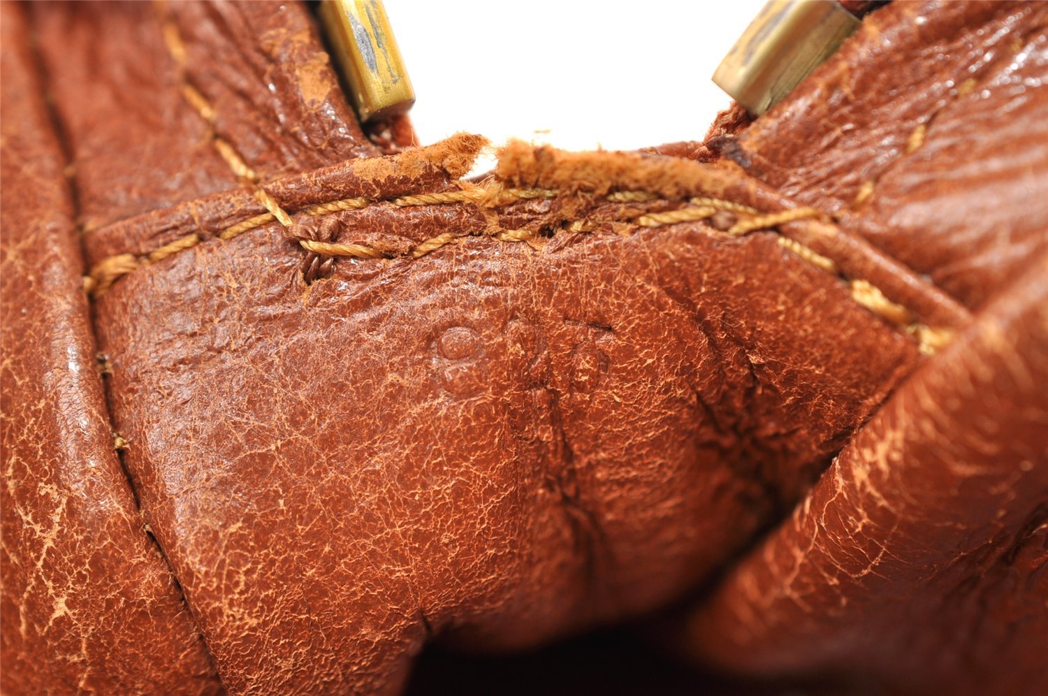 Auth Louis Vuitton Monogram Pochette Sport PM Clutch Bag Old Model Junk 8693I