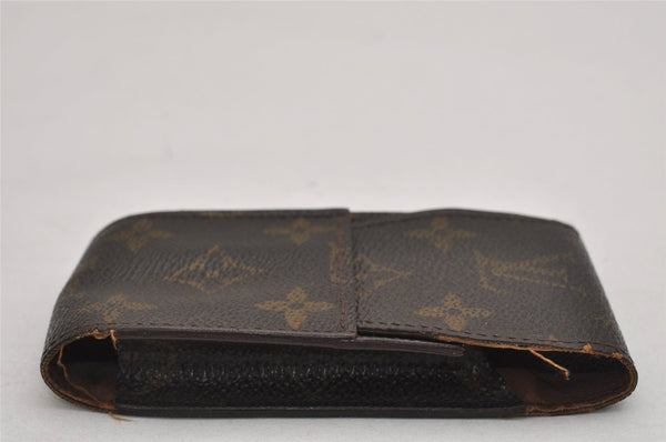 Authentic Louis Vuitton Monogram Etui Cigarette Case M63024 LV 8693J