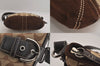 Authentic COACH Signature Shoulder Bag Purse Canvas Leather 3577 Brown 8693M