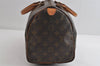 Authentic Louis Vuitton Monogram Speedy 30 Hand Boston Bag M41526 LV 8694I