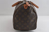 Authentic Louis Vuitton Monogram Speedy 30 Hand Boston Bag M41526 LV 8694I