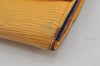 Louis Vuitton Epi Porte Monnaie Billets Cartes Credit Wallet M63489 Yellow 8694J