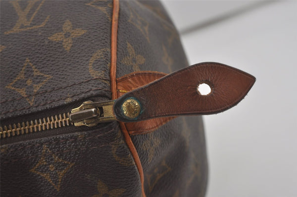 Authentic Louis Vuitton Monogram Speedy 30 Hand Boston Bag M41526 LV 8695I