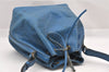 Authentic Louis Vuitton Epi Petit Noe Shoulder Drawstring Bag M44105 Blue 8696I