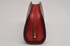 Authentic Louis Vuitton Epi Dauphine Cosmetic Pouch Red M48447 LV 8696J