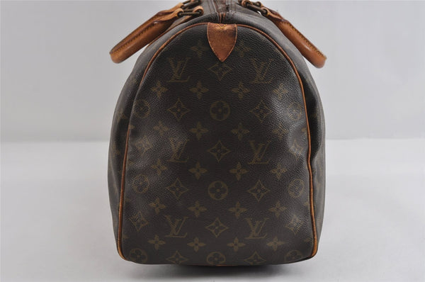 Auth Louis Vuitton Monogram Keepall 45 Travel Boston Bag Old Model LV Junk 8697I