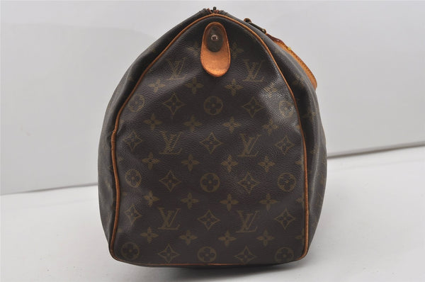 Auth Louis Vuitton Monogram Keepall 45 Travel Boston Bag Old Model LV Junk 8697I