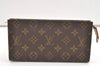 Authentic Louis Vuitton Monogram Pouch For Bucket GM LV 8697J