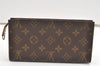 Authentic Louis Vuitton Monogram Pouch For Bucket GM LV 8697J