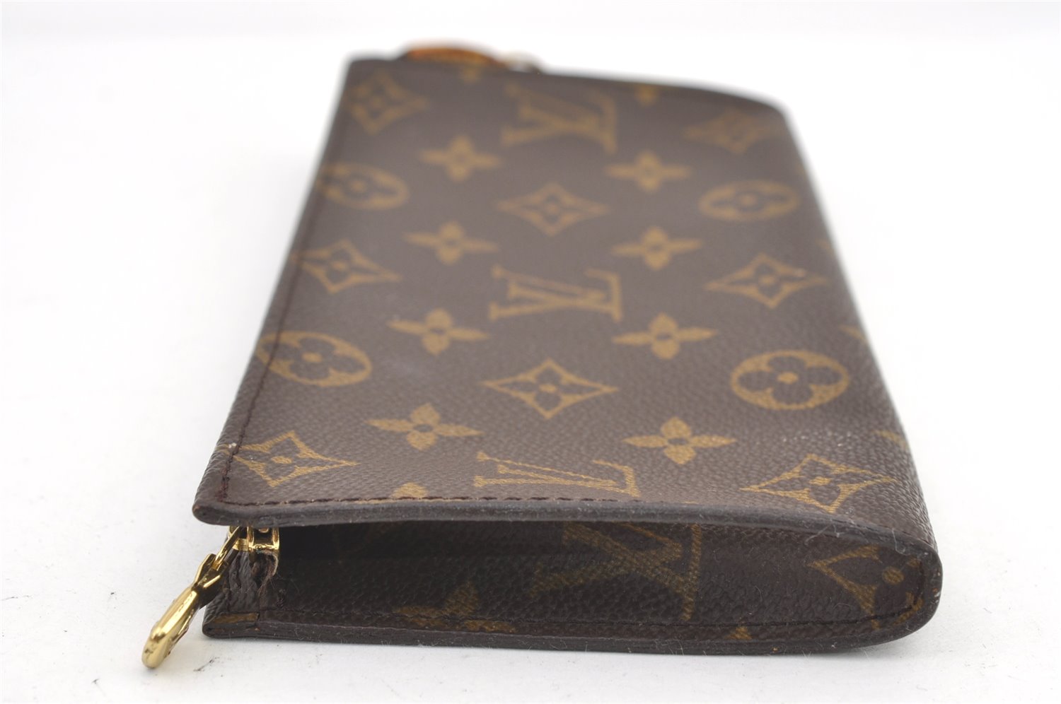 Authentic Louis Vuitton Monogram Pouch For Bucket GM LV 8697J