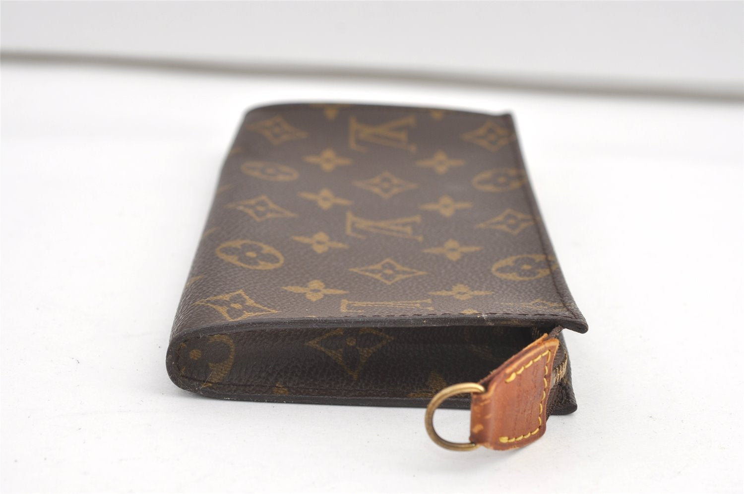 Authentic Louis Vuitton Monogram Pouch For Bucket GM LV 8697J