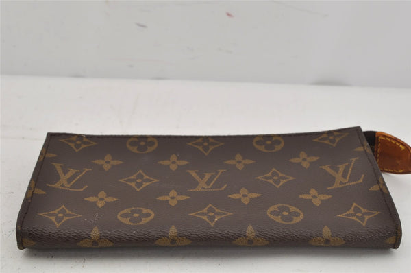 Authentic Louis Vuitton Monogram Pouch For Bucket GM LV 8697J