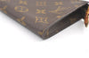 Authentic Louis Vuitton Monogram Pouch For Bucket GM LV 8697J