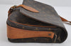 Authentic Louis Vuitton Monogram Cartouchiere MM M51253 Shoulder Bag Junk 8698I