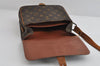 Authentic Louis Vuitton Monogram Cartouchiere MM M51253 Shoulder Bag Junk 8698I