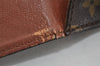Authentic Louis Vuitton Monogram Cartouchiere MM M51253 Shoulder Bag Junk 8698I