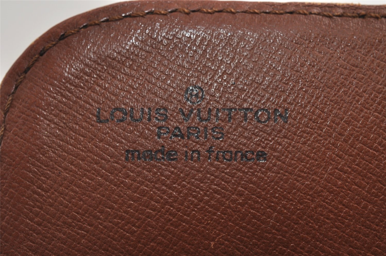 Authentic Louis Vuitton Monogram Cartouchiere MM M51253 Shoulder Bag Junk 8698I
