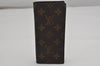 Authentic Louis Vuitton Monogram Etui Lunette Simple M62962 Glasses Case 8698J