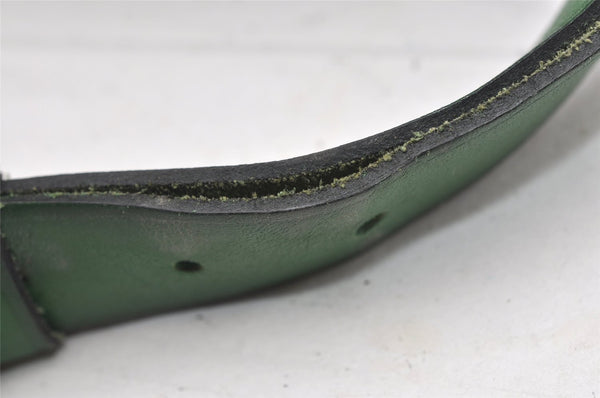 Authentic Louis Vuitton Epi Noe Shoulder Drawstring Bag Green Old Model LV 8699I