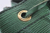 Authentic Louis Vuitton Epi Noe Shoulder Drawstring Bag Green Old Model LV 8699I