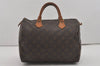 Authentic Louis Vuitton Monogram Speedy 30 Hand Boston Bag M41526 LV Junk 8700I