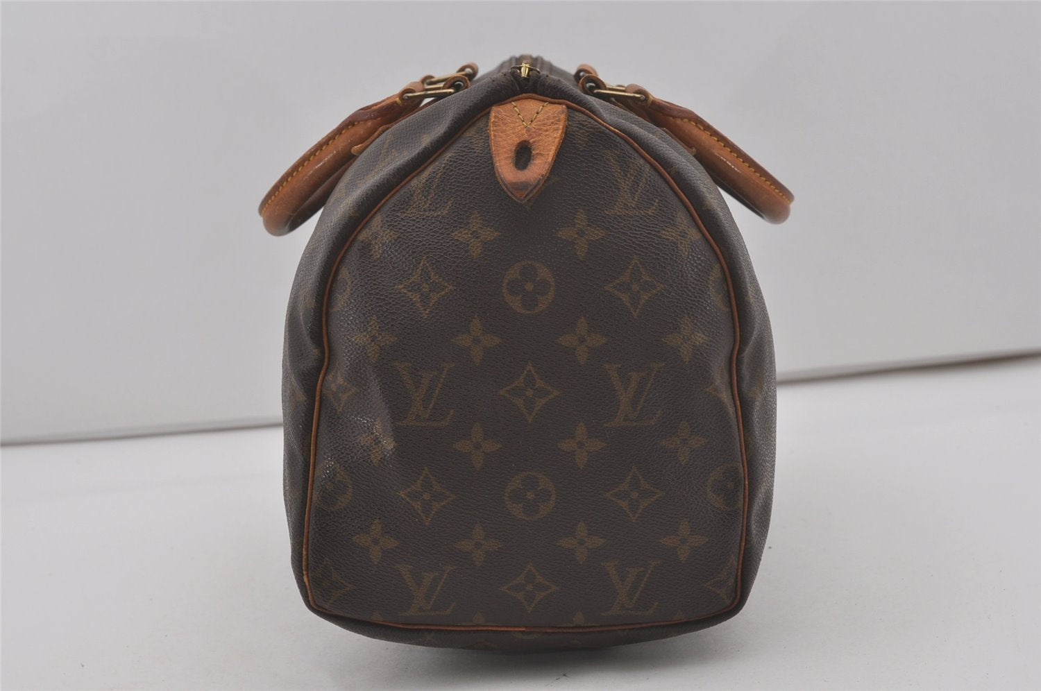 Authentic Louis Vuitton Monogram Speedy 30 Hand Boston Bag M41526 LV Junk 8700I