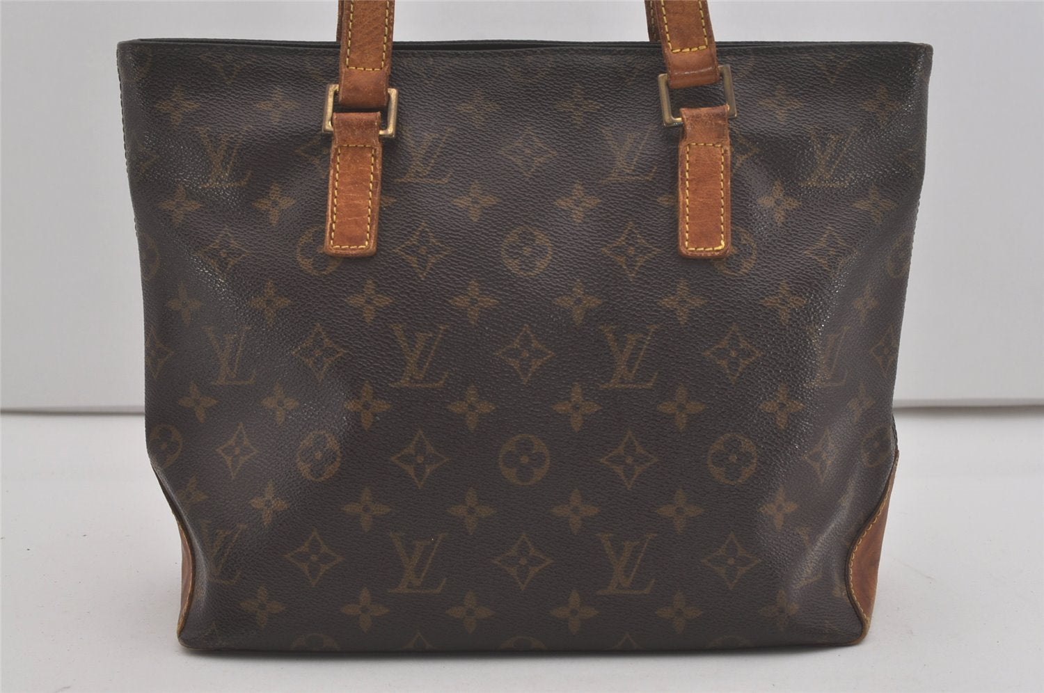 Authentic Louis Vuitton Monogram Cabas Piano Shoulder Tote Bag M51148 LV 8701I