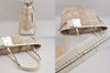Authentic COACH Signature Shoulder Tote Bag Canvas Leather 13498 Beige 8701M