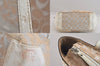 Authentic COACH Signature Shoulder Tote Bag Canvas Leather 13498 Beige 8701M