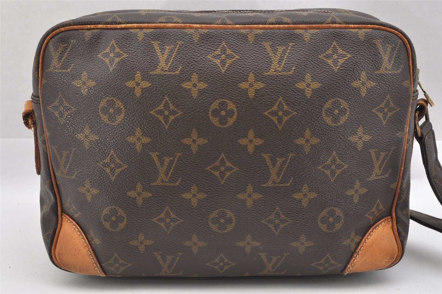 Authentic Louis Vuitton Monogram Nile Shoulder Cross Body Bag M45244 Junk 8702I