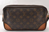 Authentic Louis Vuitton Monogram Marly Dragonne GM M51825 Clutch Hand Bag 8703I