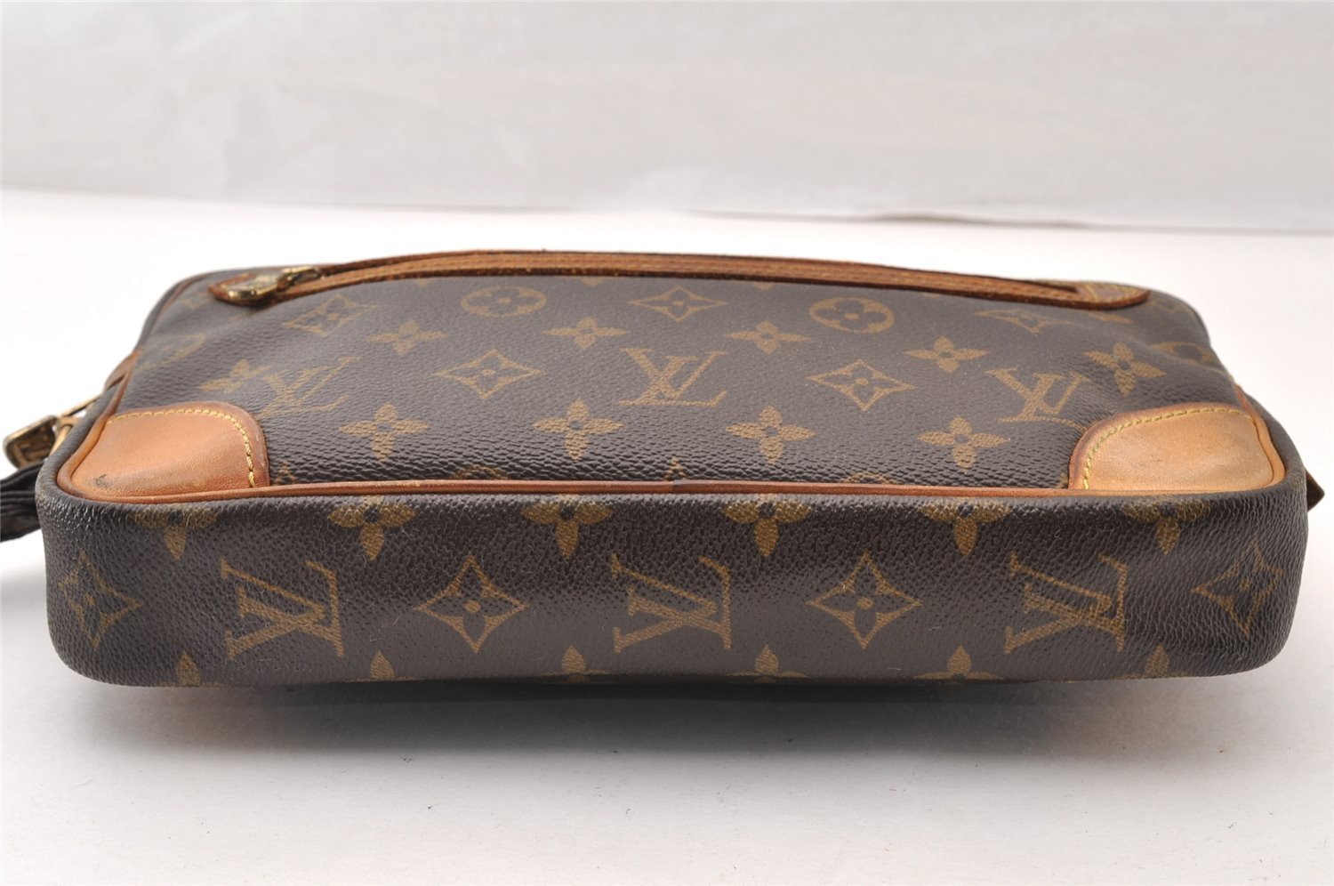 Authentic Louis Vuitton Monogram Marly Dragonne GM M51825 Clutch Hand Bag 8703I