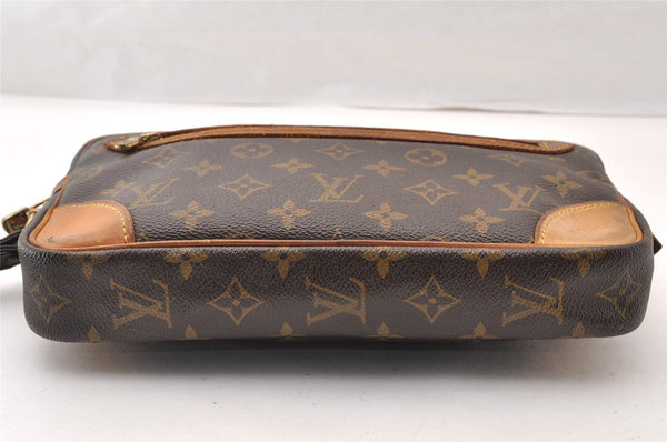 Authentic Louis Vuitton Monogram Marly Dragonne GM M51825 Clutch Hand Bag 8703I