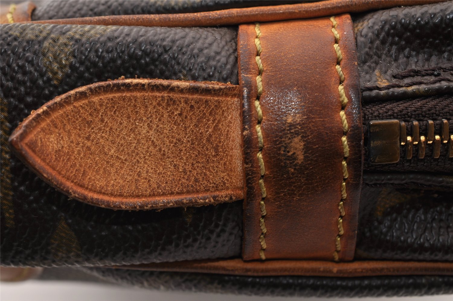 Authentic Louis Vuitton Monogram Marly Dragonne GM M51825 Clutch Hand Bag 8703I