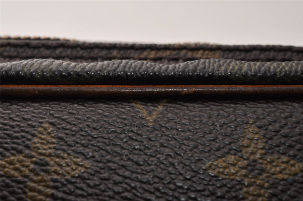 Authentic Louis Vuitton Monogram Marly Dragonne GM M51825 Clutch Hand Bag 8703I