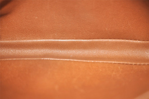 Authentic Louis Vuitton Monogram Marly Dragonne GM M51825 Clutch Hand Bag 8703I