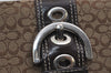 Authentic COACH Signature Vintage Long Wallet Purse Canvas Leather Brown 8703J
