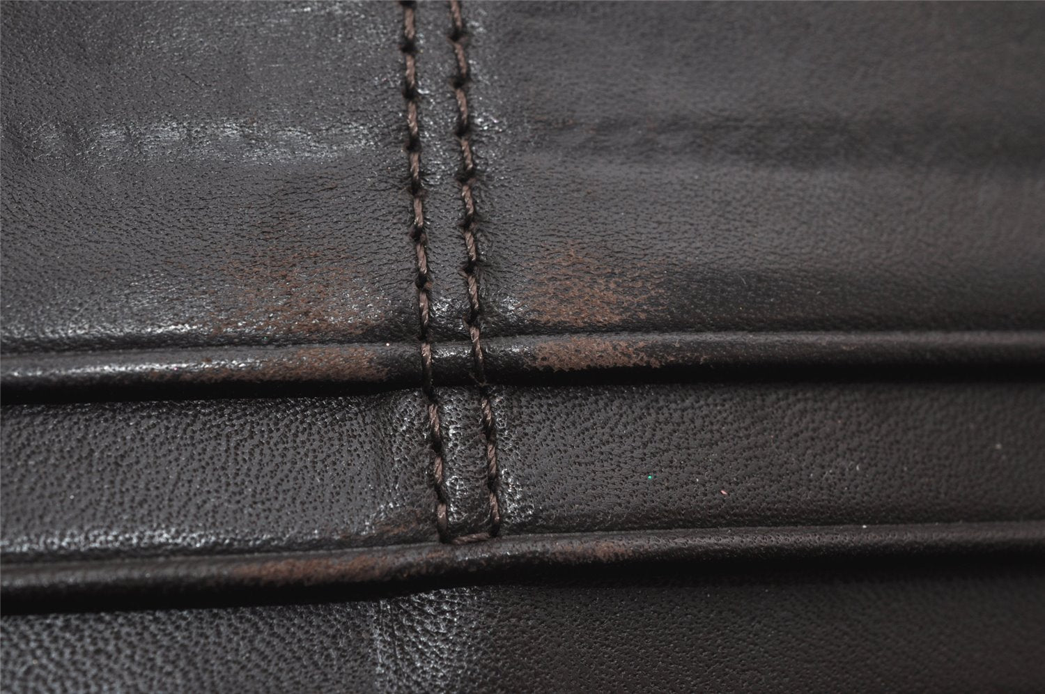 Authentic COACH Signature Vintage Long Wallet Purse Canvas Leather Brown 8703J
