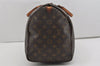 Authentic Louis Vuitton Monogram Speedy 40 Hand Boston Bag M41522 LV 8704I