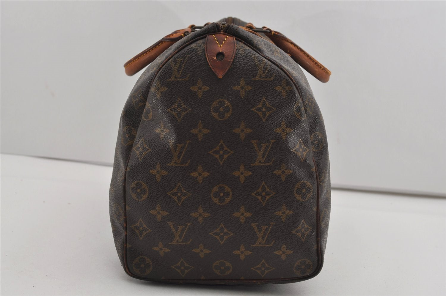 Authentic Louis Vuitton Monogram Speedy 40 Hand Boston Bag M41522 LV 8704I