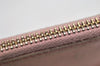 Authentic CHANEL Vintage Calf Skin Bicolore Camellia Coin Purse Case Pink 8706J