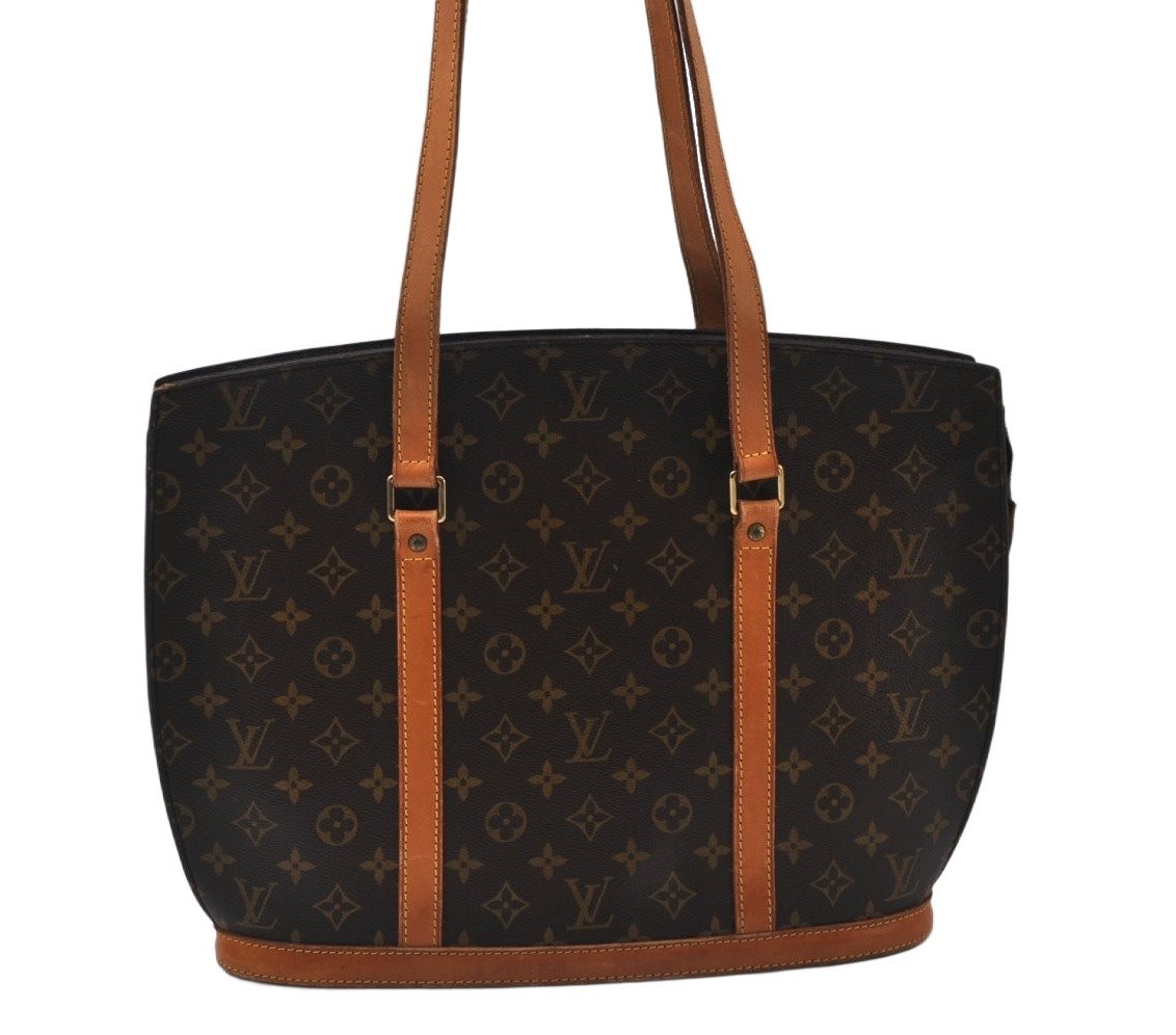Authentic Louis Vuitton Monogram Babylone Shoulder Tote Bag M51102 LV 8707H