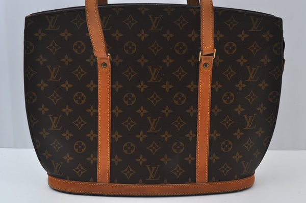 Authentic Louis Vuitton Monogram Babylone Shoulder Tote Bag M51102 LV 8707H