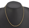 Authentic Christian Dior Vintage Gold Tone Chain Pendant Necklace CD 8707J