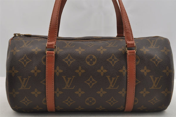 Authentic Louis Vuitton Monogram Papillon 30 Hand Bag Old Model LV 8708I