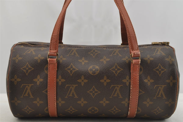Authentic Louis Vuitton Monogram Papillon 30 Hand Bag Old Model LV 8708I